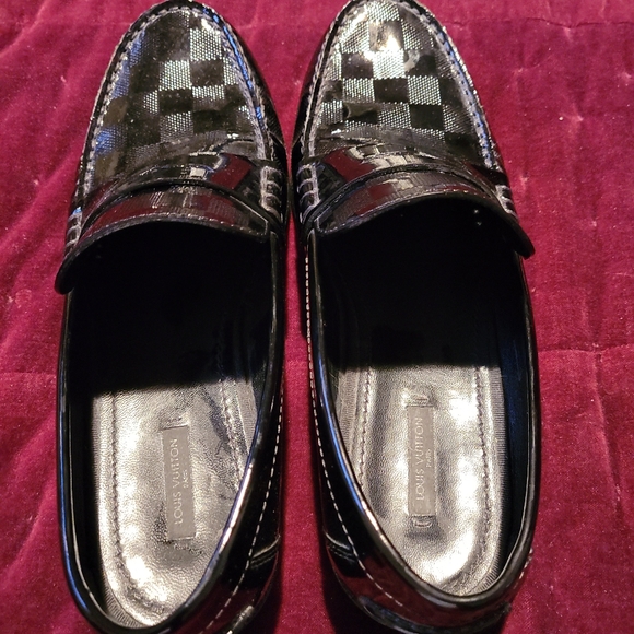 Men’s Louis Vuitton Graduation Damier Loafers Size 10M - Picture 11 of 11
